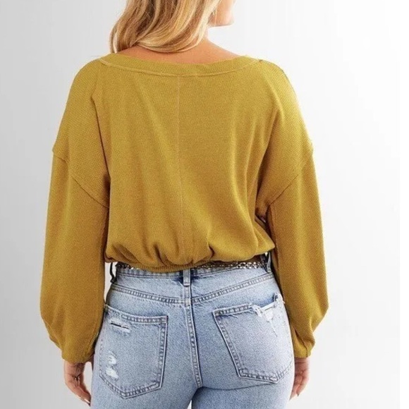 Free People We The Free Cuddle Bubble Top EUC - Picture 3 of 9